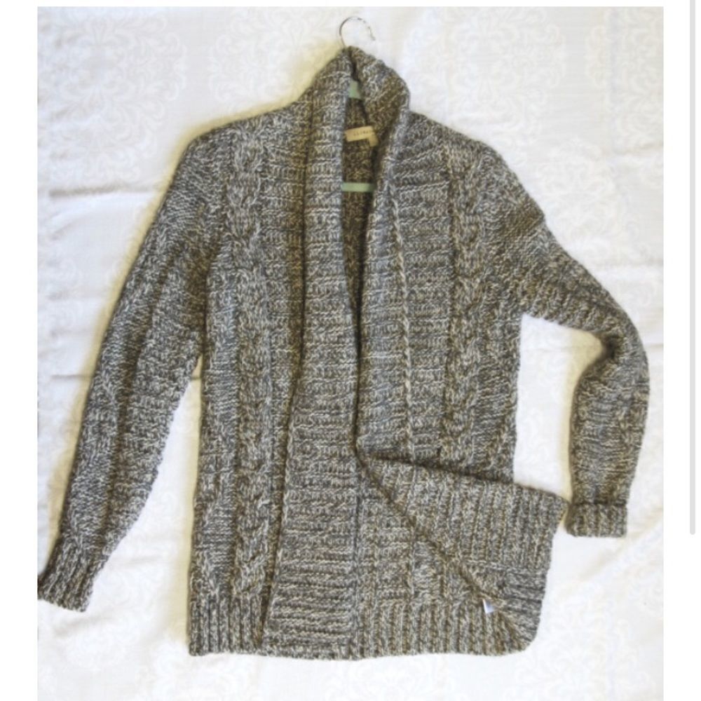 Ladies Long Lineamaglia Italian Made Open Sweater‎